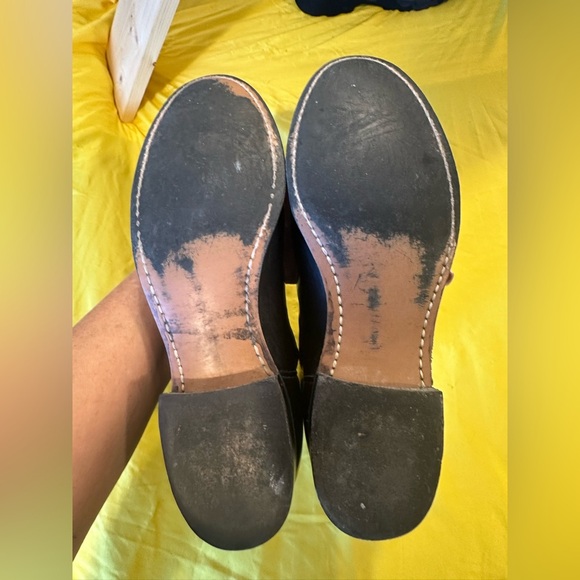 Roy Cooper Cowboy Boots Black Leather Men’s 7.5 M Western Made in USA - Picture 8 of 10